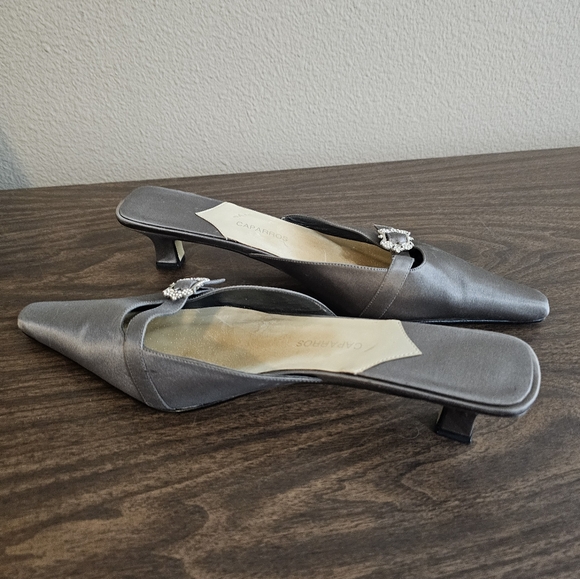 Caparros Gray 12M Mules - Picture 2 of 4